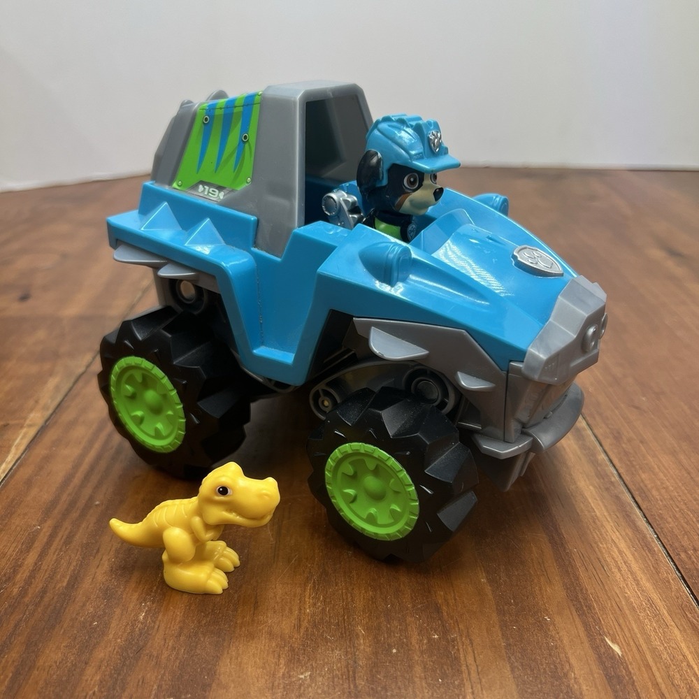PAW Patrol Dino Rescue Rex Vehicle Truck Figure Baby Dinosaur Toy Lot